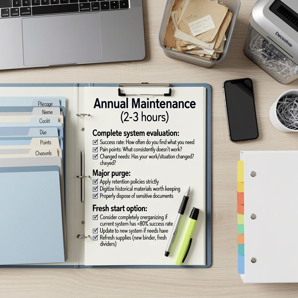 Binder Organization Systems 7 Methods Compared