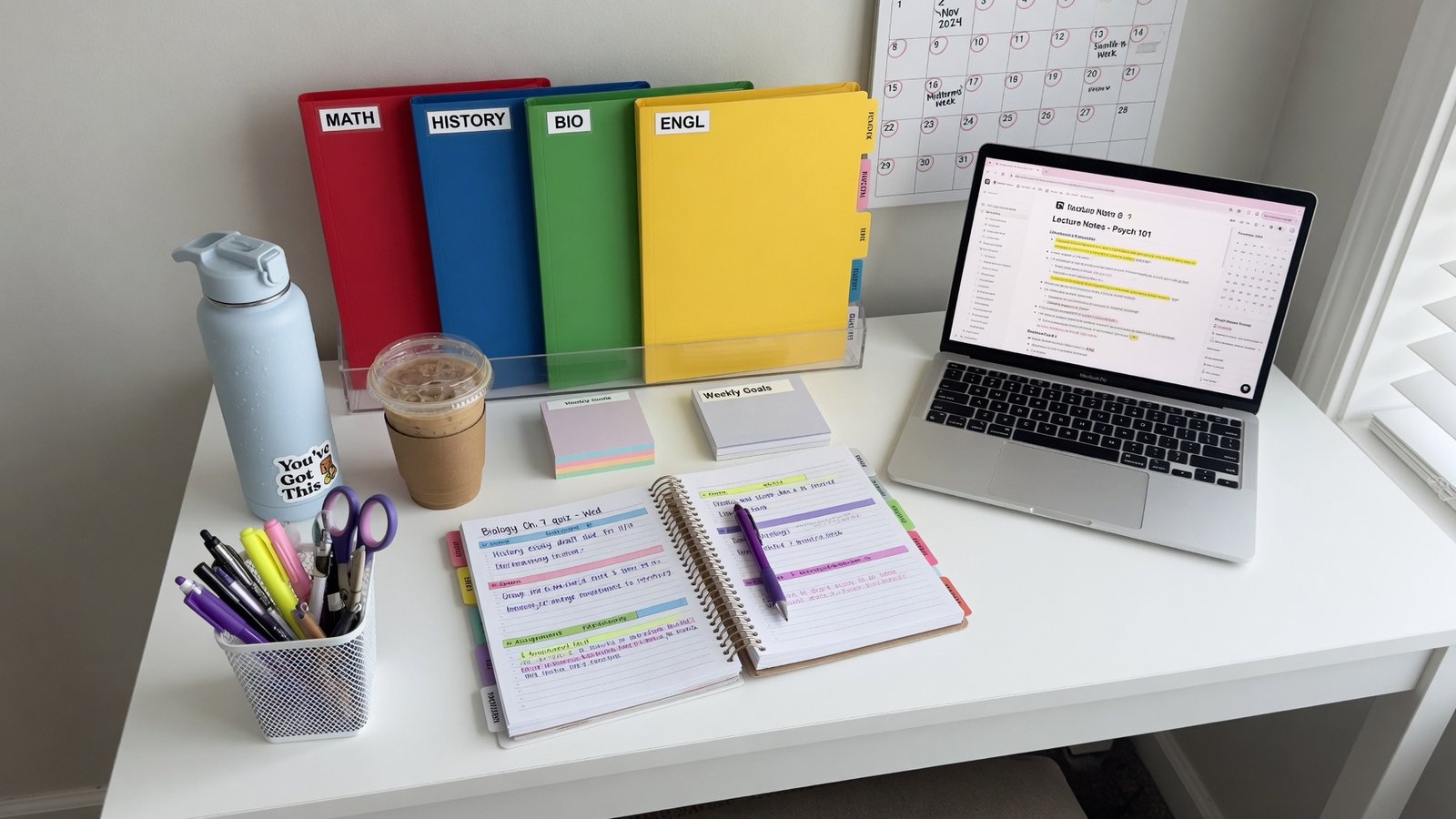 How to stay organized in school